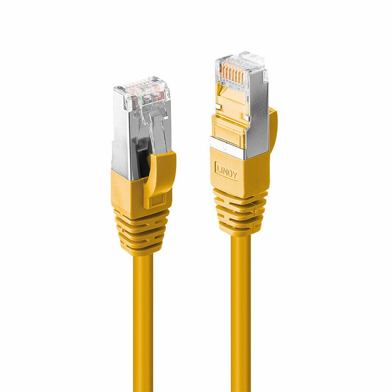 Lindy Network Cable CAT.6A S FTP Lszh, Yellow 7.5M