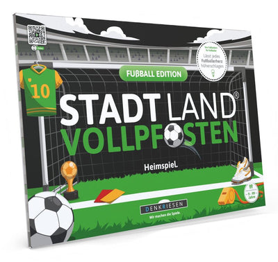 Stadt Land Vollpfosten - Balón Fútbol Edition-heimspiel - Din A4 — image 1