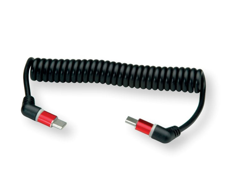 Roline USB 2.0-LADE-CABLE Espiral C-c