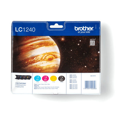 Brother Genuine Ink LC1240 Black Yellow Cyan Magenta — image 1