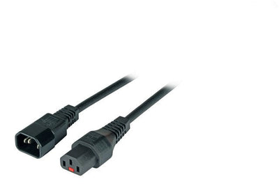 EFB Elektronik EK601SW.3 Cable Transmisión Black 3M C14 Acoplador C13 Acoplador — image 1