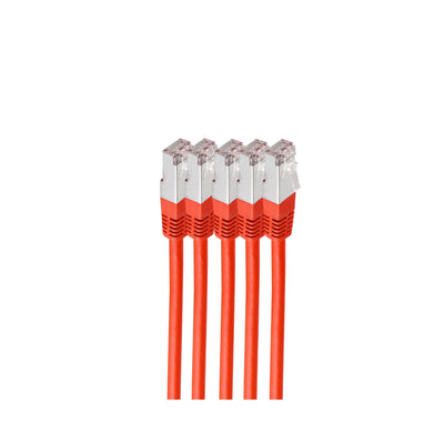 Shiverpeaks Network Cable CAT.6 S/FTP Lszh VE5 Red 0,25M — image 1