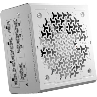Corsair Power Supply Aliment. RM1000E (2025) 80 + Gold Full Modular ATX 3.0 1000 Watt White CP-9020294-EU — image 1