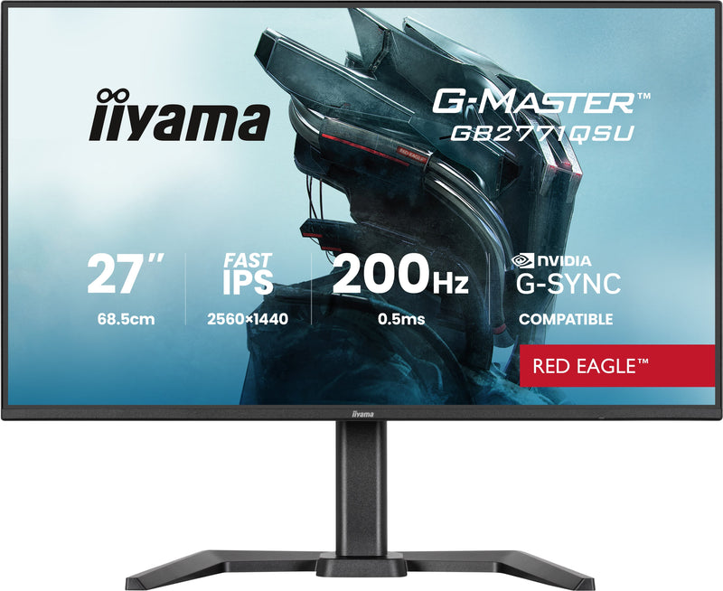 Iiyama 68.6CM 27 GB2771QSU-B1 16:9 2x HDMI + DP + USB-C