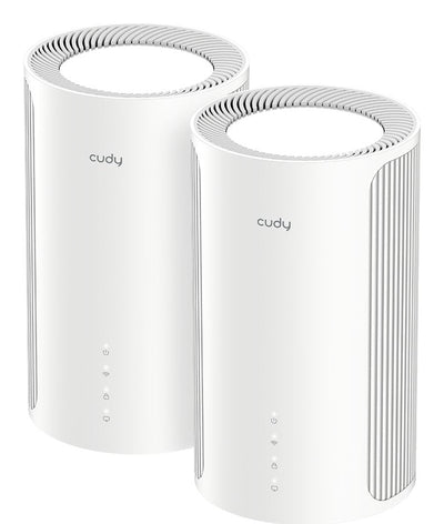 Cudy BE6500 Pack 2 Sistemas Wi-Fi 7 Mesh 2.5G - Server And Cliente Vpn - Ethernet 2.5Gbps - Supports Up To 200 — image 1
