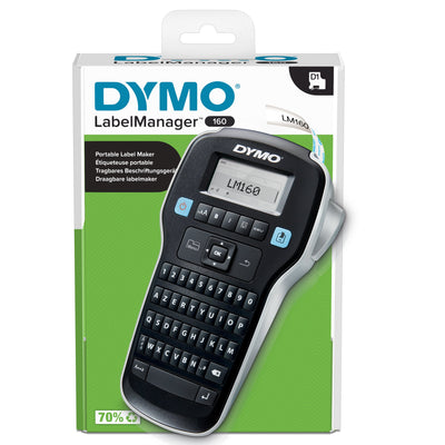 Dymo Printer Transferencia Thermal Labelmanager 160 Azerty With LCD And Battery Aaa — image 1