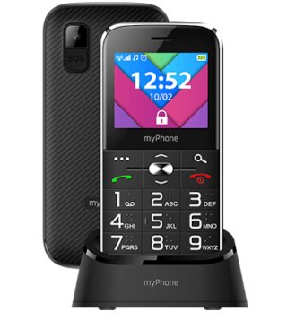 Myphone Phone Mobile Phone Halo C Black 2.2 Black — image 1