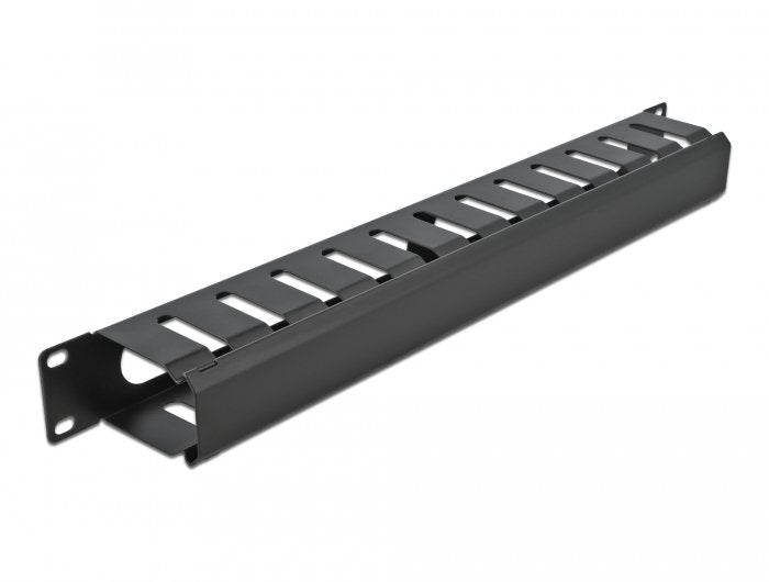 Digitus 19 Panel Gestión Cables With 2 Aberturas 1 U Black