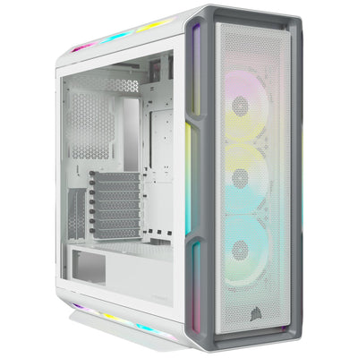 Corsair PC Case Icue 5000T RGB (temperojo Glass) White CC-9011231-WW — image 1