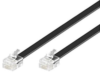 Inline Cable Modular RJ12 Male a Male 6P6C 20M — image 1