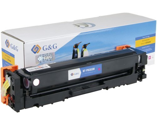 G&g Toner Compatible With HP 203A CF543A