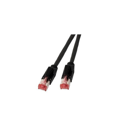 Efb RJ45 Network Cable CAT.6A S FTP Lszh Draka UC900 TM21 Black 0,25M — image 1