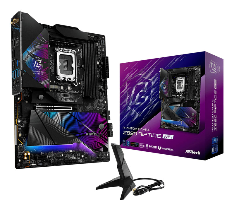 Asrock Motherboard Z890 Riptide Wi-Fi Intel DDR5 S1851