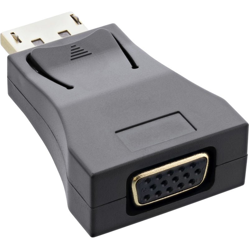 Inline Adapter DisplayPort Male a VGA Female Fullhd/60HZ, Black/Gold