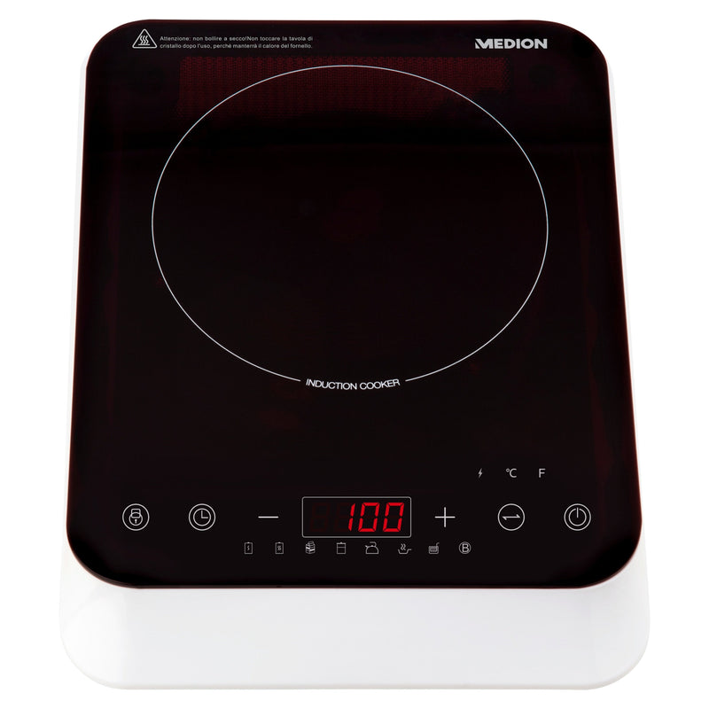 Medion Board Inducción (individual, 2000 Watts 50076206