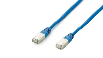 Equip Network Cable CAT.6A S/FTP 2x RJ45 5.00M Blue Lszh Polybeutel — image 1