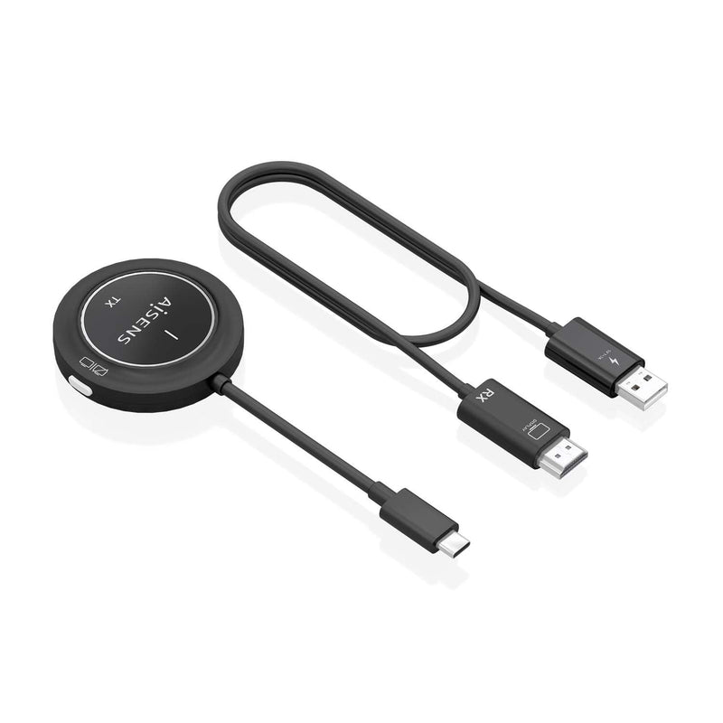 Aisens Charger USB-C a HDMI Wireless 1080P 30M Black