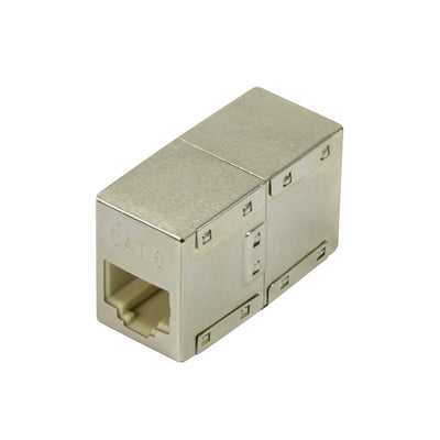Logilink NP0058 Adapter Cable CAT.6 STP, 2x RJ45 Metal — image 1