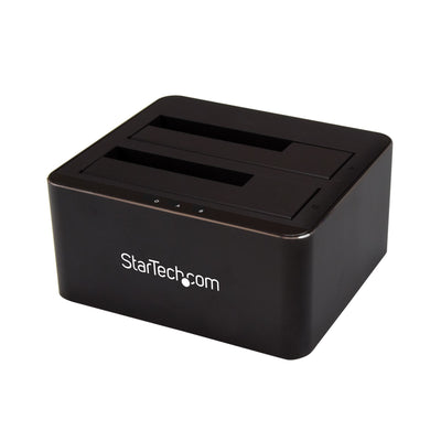 StarTech.com Docking Station USB 3.0 2 Bahías SATA 2,5 Or 3,5 Pulgadas SSD Or Hard Drive Base Connection Units — image 1