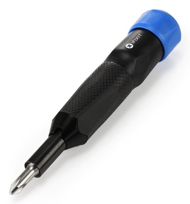 Ifixit Destornillador Narwhal 6 1, Set de Puntas Negro/Azul IF145-552-1