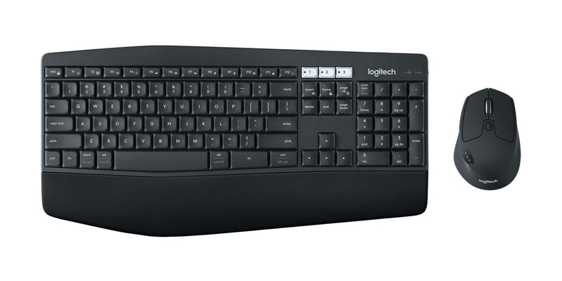 Logitech Keyboard English + Mouse MK850 Performance Combo RF Wireless + Bluetooth QWERTY Black