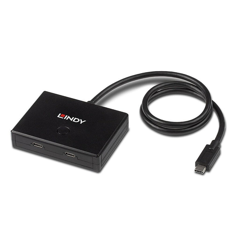 Lindy Conmutador Type-c 2 Ports USB 3.2 Gen 1 - Bidireccional