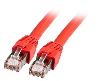 Efb RJ45 Network Cable CAT.8.1 S FTP Lszh Bc Red 10M — image 1