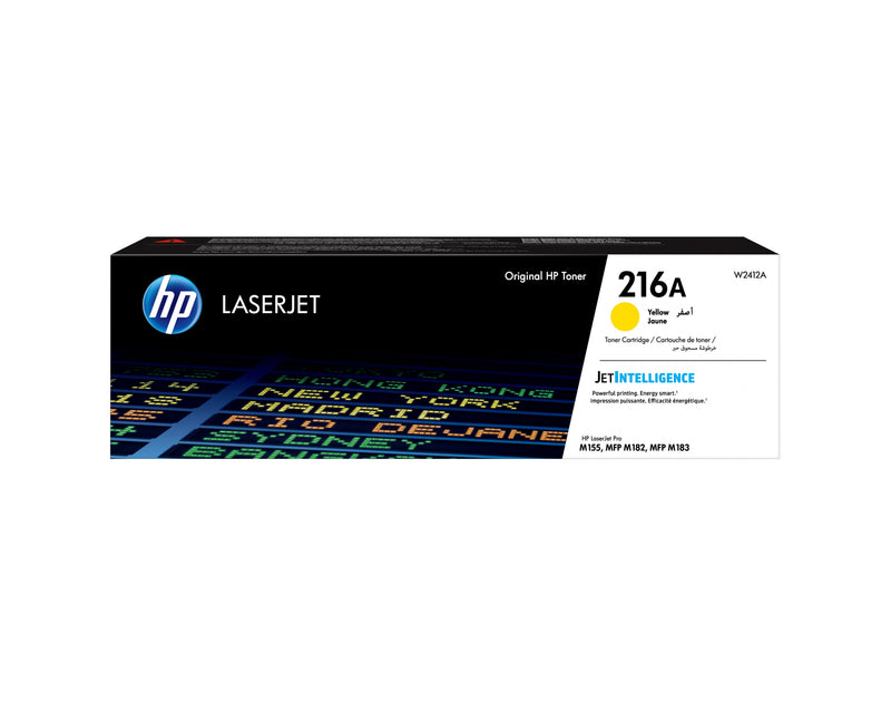 HP Genuine Toner 216A Yellow W2412A