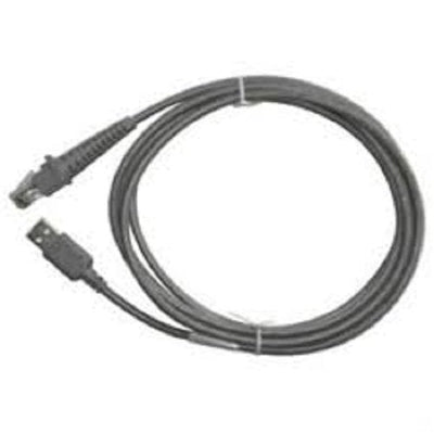 Datalogic 90A052211 USB Cable 2M 2.0 USB a Grey — image 1