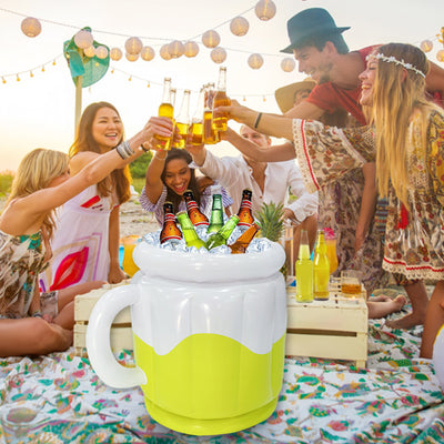 Eco-friendly PVC Party Beach Camping Portable Inflatable Ice Bucket