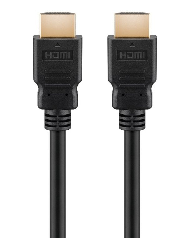 Goobay High Speed HDMI Cable 2.1 8K HDMI Auf HDMI 100CM, Black