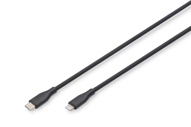 Cable Silicone Charging USB-C To Lightning - 2M - 60W - Black
