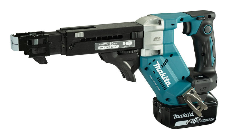 Makita Screwdriver Charger Wireless DFR551Z, 18 Voltios Black/Blue Without Battery Ni Charger
