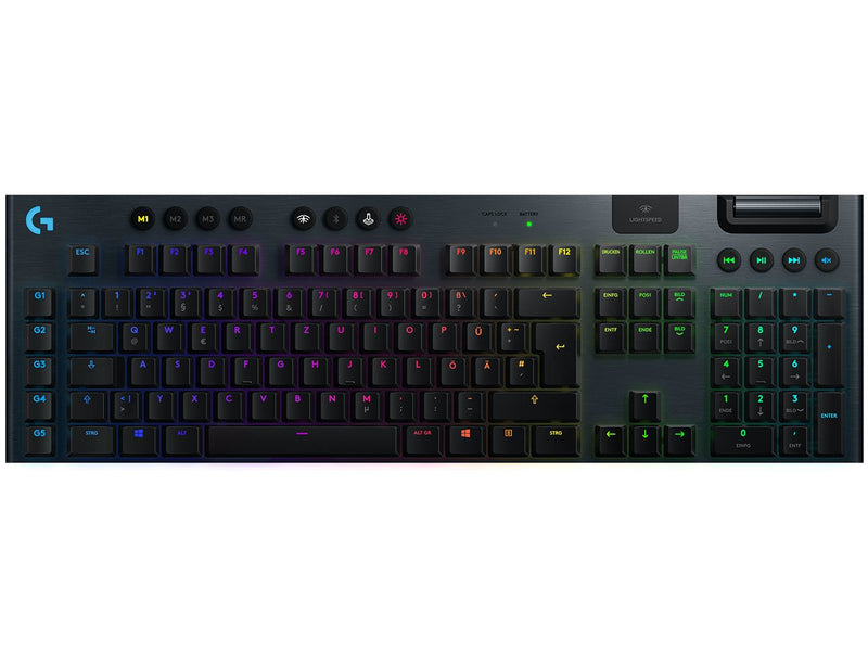 Logitech G915 Lightspeed Keyboard German Gaming Gl Switches Táctiles