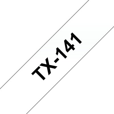 Tape Rotuladora Transp/Black 18MM — image 1