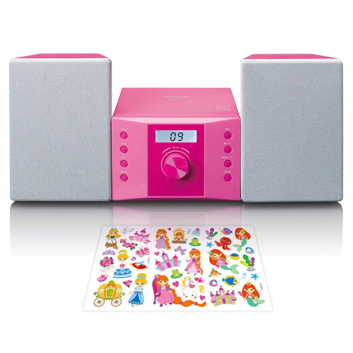 Lenco MC-013PK Sistema Stereo Laptop Digital 4W Pink — image 1