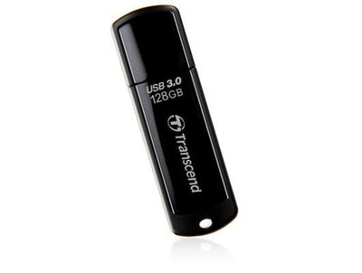 Transcend USB Flash Drive 128GB Jetflash 700 USB 3.0 Black — image 1