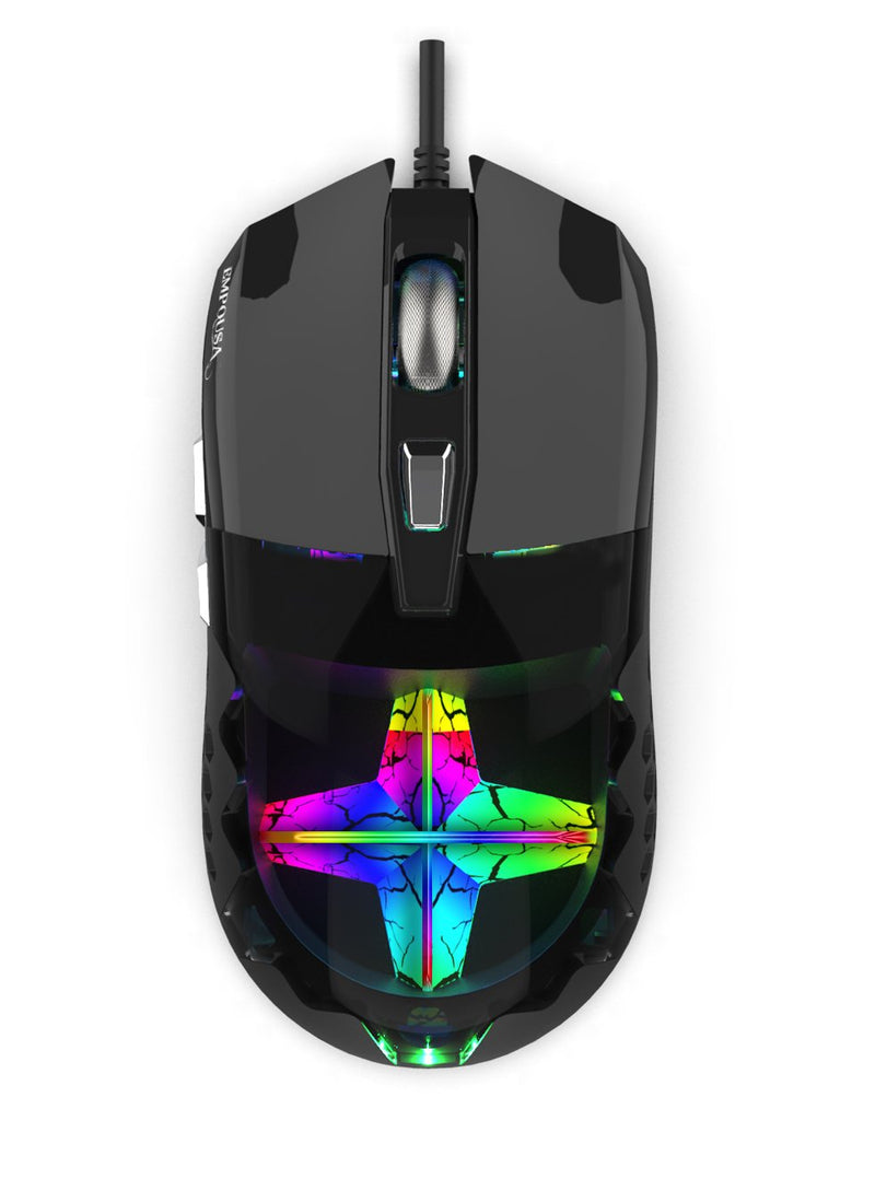 Inca Mouse Gaming Empousa 3D RGB LED 7200 DPI Macro Keys Private
