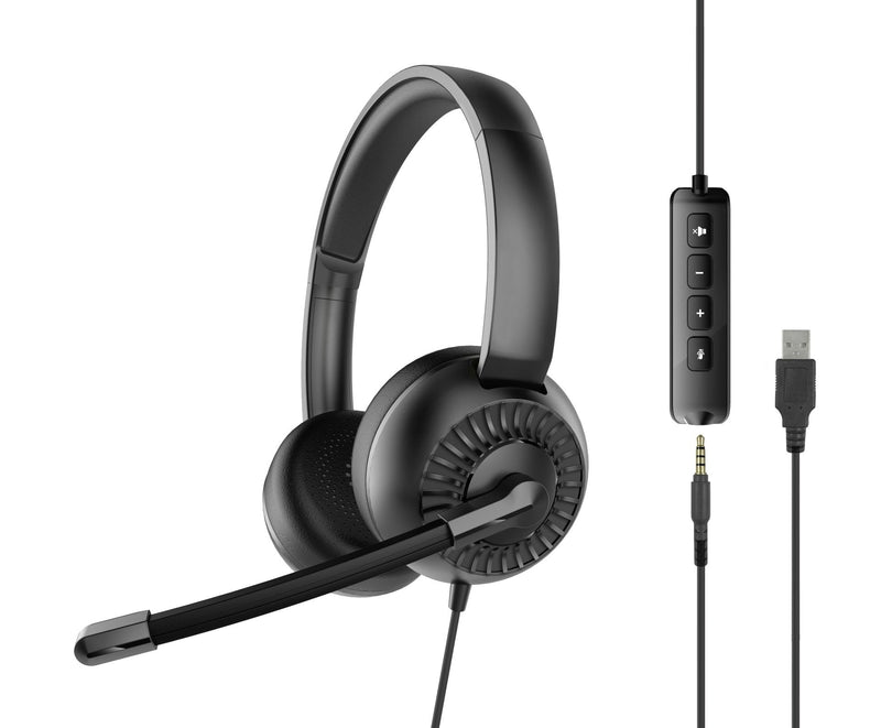 Speedlink Headphones Metis Alámbrico Diadema Set USB Type a Black