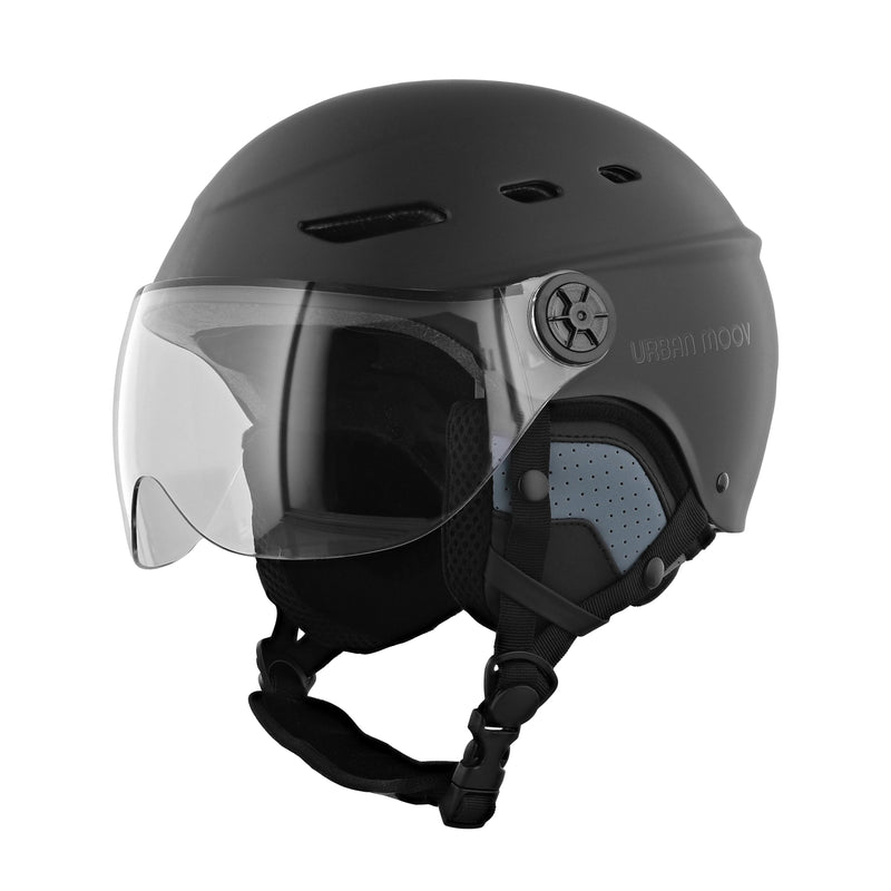 Tnb Urban Moov - Helmet Protector With Visera And Orejeras Desmontables - Size L - Black