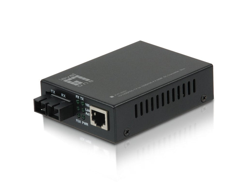 Levelone Media Convertidor RJ45-SC Fe Mm 1310NM 2KM