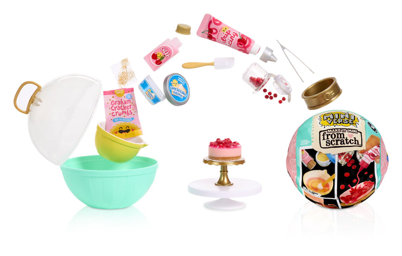 Mga Entertainment Miniverso Mga: Make It Mini From Scratch Serie 2 Mini Coleccionables, Crea Artículos Variado