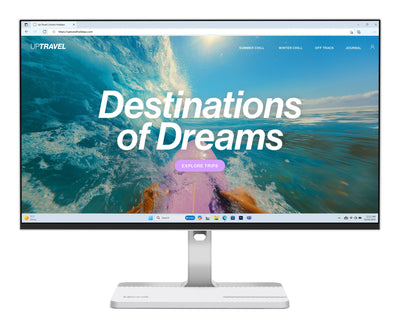 Lenovo Monitor L24D 4C 23.8 Full HD 144 HZ 1 Ms IPS Freesync Docking USB C Adjustable Height Speakers Integrad — image 1