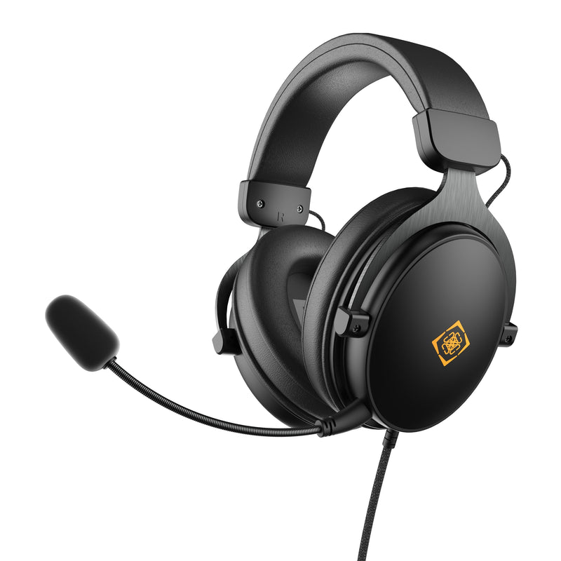 Deltaco Auriculares Gaming PROTEINLEDER,3,5-MM-ANSCHLUSS Negro