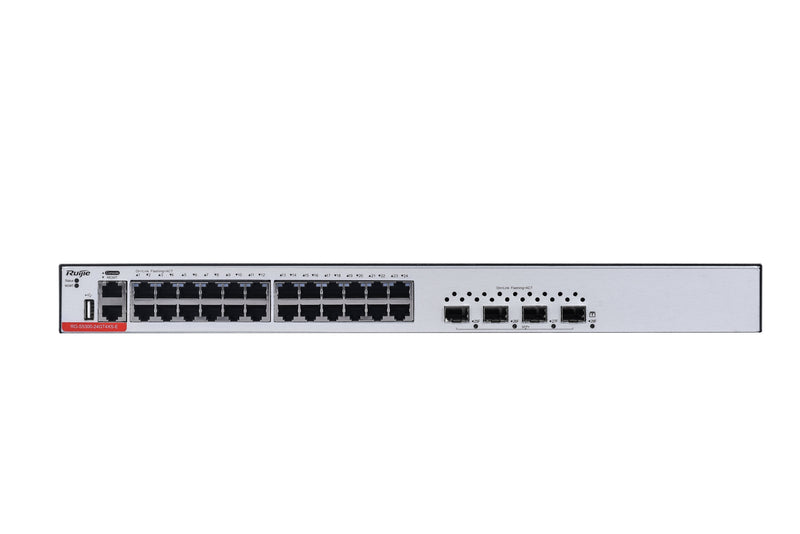 Ruijie Networks RG-S5300-24GT4XS- And Switch Gestionado L3 Gigabit Ethernet (10/100/1000) 1U Silver