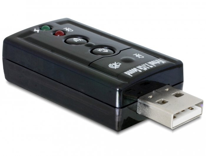 Delock Card Sound External USB 2.0 Virtual 7.1 24BIT 96KHZ