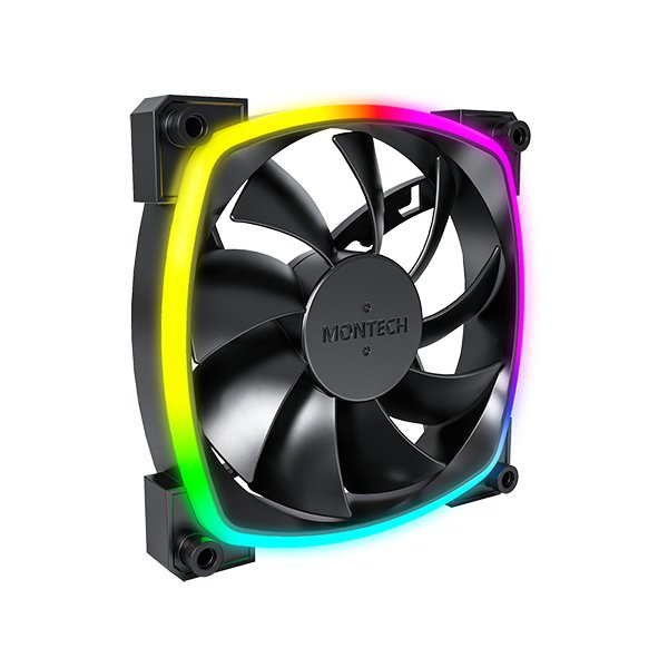 Montech AX120 PWM ARGB Fan - 120MM, Black
