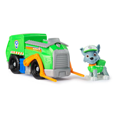 Spin Master Paw Patrol - Camión Reciclaje With Figure Toy Rocky, Vehículo Toy 6071213 — image 1