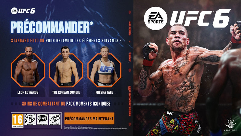 Set Ea Sports Ufc 6 Standard Edition Playstation 5