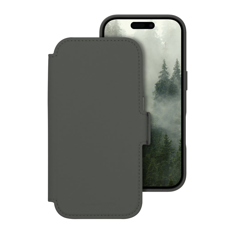 DBRAMANTE1928 Lynge Funda Con Cover Phone Mobile Phone Compatibilidad Con Magsafe Sombra Bosque Apple Iphone